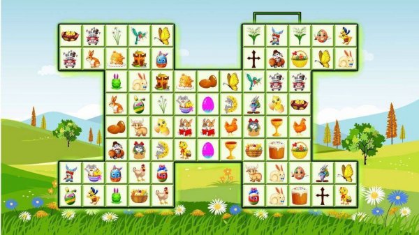 Easter Tile Match Puzzle