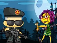 Zombie Shooter 2D: Puzzle Adventure