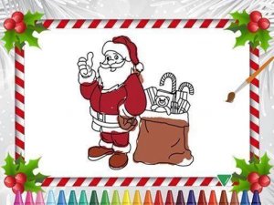 Holiday Coloring Art Game