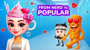 From Nerd to Popular: Ballerina Cappuccina Makeover Game - Ludoryx free online game