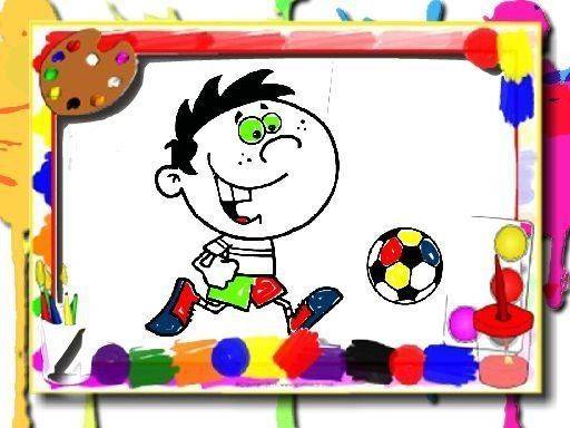 Football Coloring Fun Online Game