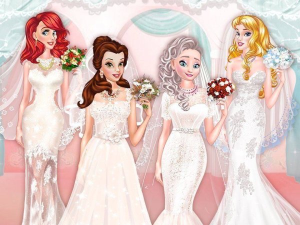 Princess Wedding Stylist Dress Up