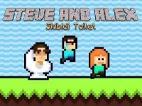 Steve and Alex Skibidi Toilet Escape Game