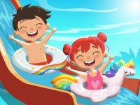 AquaPark Fun Loop - Water Park Tycoon Game