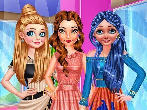 Boho Friends Fashion Styling Game
