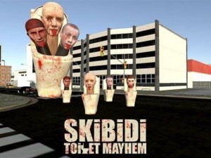 Skibidi Toilet Mayhem: City Cleanup Game - Ludoryx free online game