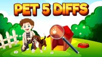 Pet 5 Diffs: Spot The Difference Puzzle Game
