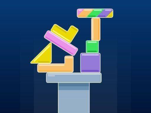 Colorful Block Stacking Puzzle