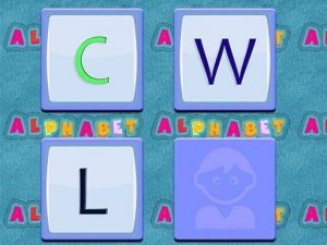 Alphabet Match Memory Game