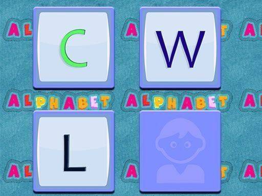 Alphabet Match Memory Game