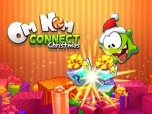 Om Nom Christmas Match Puzzle