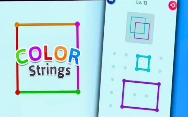 Color Strings Puzzle