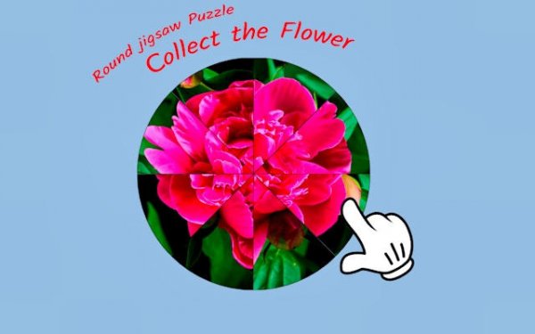 Circular Flower Puzzle