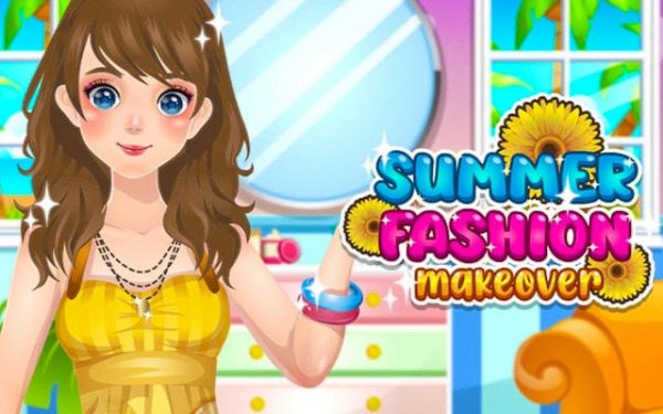 Summer Beach Style Dress Up Game