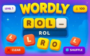 Wordly - Anagram Word Puzzle Game Online - Ludoryx free online game