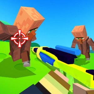 Craft Man Vs Giant TNT Sandbox Game